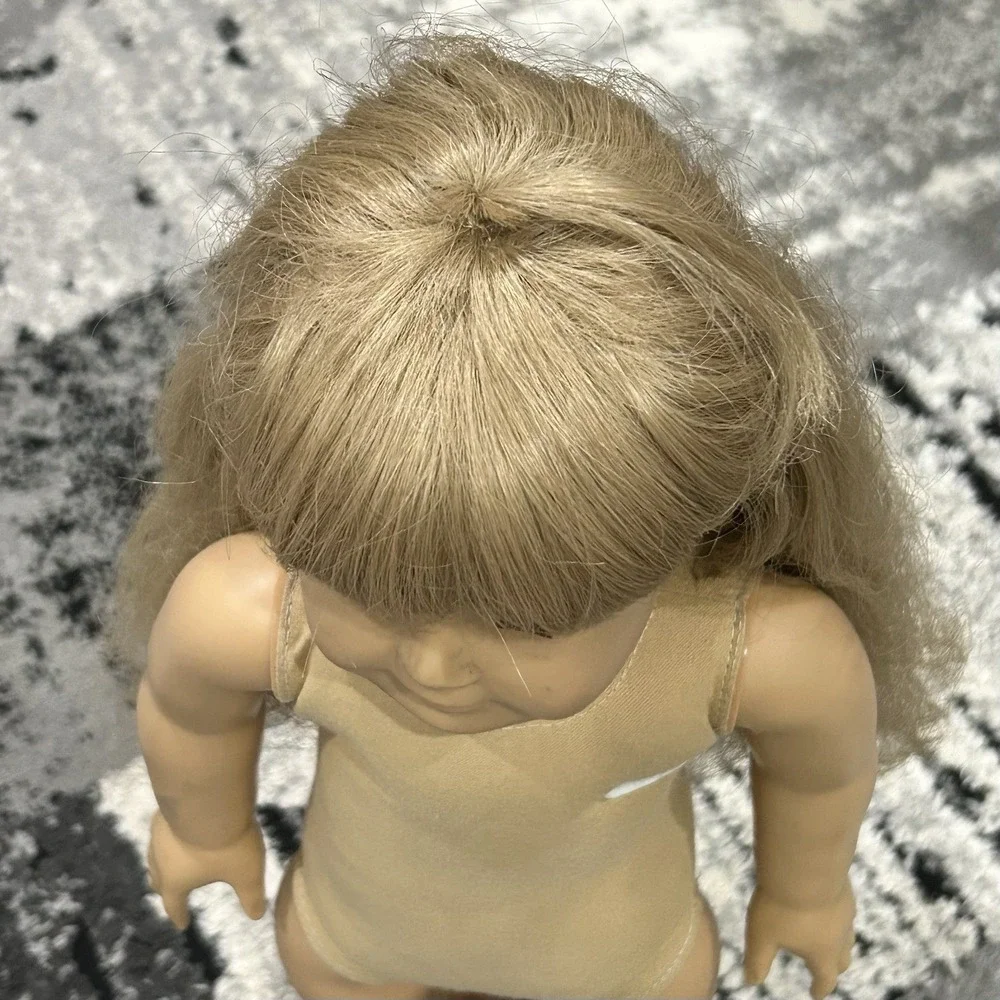 Kirsten Larson American Girl Doll Pleasant Company Soft Lashes Wavy Hair 18 In